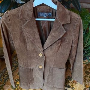 Vintage Suede Jacket - s/xs